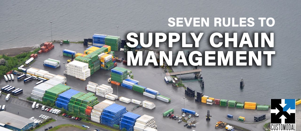 Seven Rules to Supply Chain Success