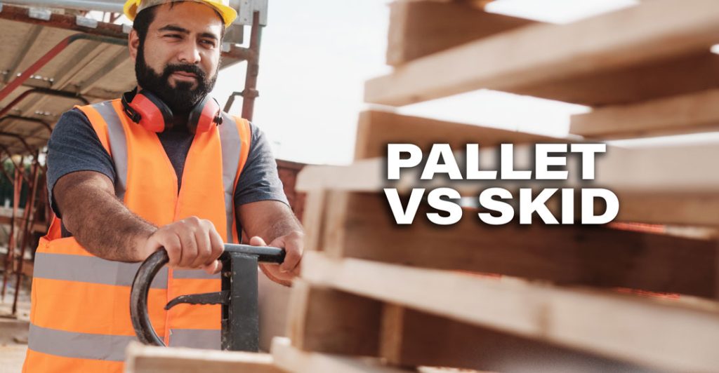 What’s the Difference Between Skid and Pallet? Customodal