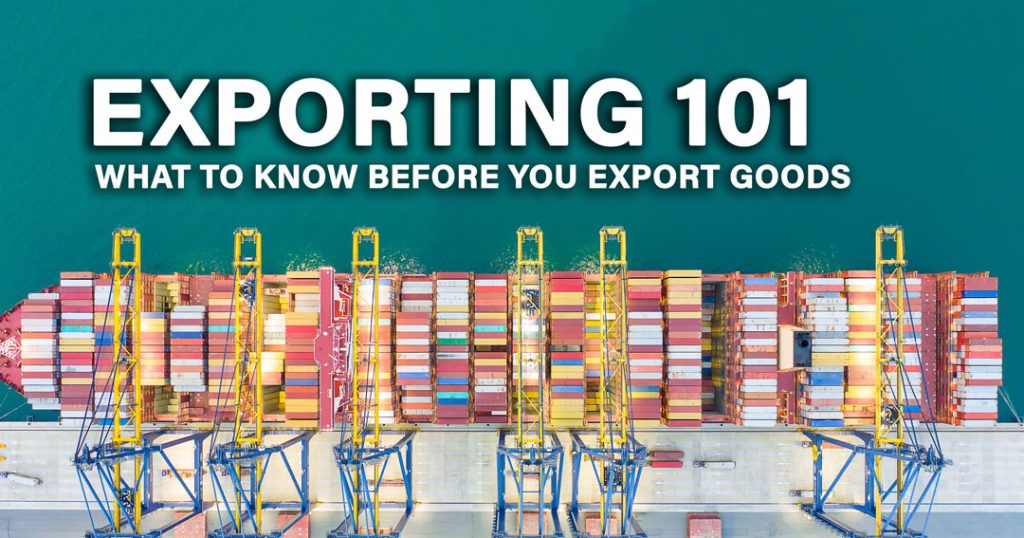 what to know before exporting