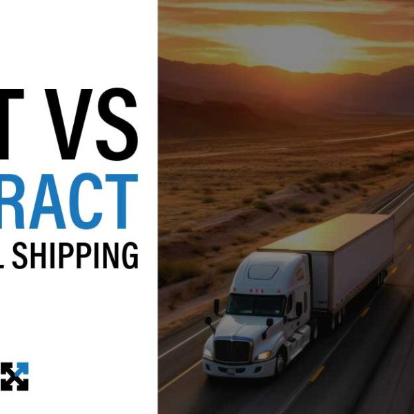 spot vs contract rates ltl shipping