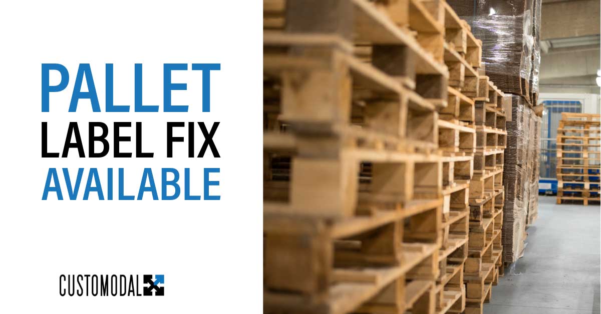 Long-Awaited Pallet Label Fix Available in TMS